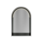 Hotbath &MORE Inbouwbox of inbouwnis Toogmodel - 30x45x10cm - with LED - IP44 -RVS 316 SW1246508