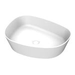 Arcqua Rocker Vasque - à poser - organique - gauche - 50x37cm - mat blanc SW976317