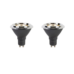 Luedd Lampe LED - lot de 2 - GU10 - 6W - 2700K - 450LM - à intensité réglable SW1211341