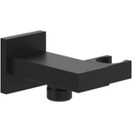 Villeroy & Boch Universal Showers handdouchehouder - voor wandmontage hoekig - mat zwart SW974406