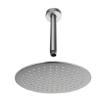 Fortifura Calvi Tête de douche - 30cm - rond - bras plafond 20cm - Inox brossé PVD SW1212683