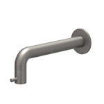 IVY Bond Robinet de lavabo encastré - 1/2 raccordement - raccourcissable - Métal noir brossé PVD SW1031270