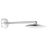 GROHE Rainshower Mono 360 Hoofddouche - 36.1x22cm - 1 straalsoort - wandarm 45cm - moon white/chroom SW97596