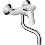 Hansgrohe Logis M31 Eengreeps keukenmengkraan - wandmontage - hoogglans chroom GA59065