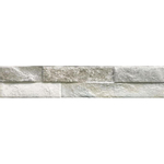 Keradom Rock carreau de mur 7.5x38.5cm 10mm vert mat résistant au gel SW450978