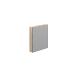 Thebalux spiegelkast model D 60x70 links draaiend 1x deur 2x legplank schakelaar/stopcontact inclusief indirecte LED onderzijde exclusief opbouwlamp SW845358