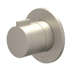 IVY Pact Partie apparente - 3 voies - inverseur d'arrêt - symmetry - rosace ronde - Nickel brossé PVD SW1031074