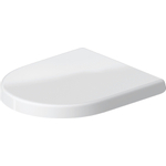 Duravit Universeel WC-zitting - 43.1x37x4.3cm - met softclose - met quickrelease - kunststof - wit 0295675
