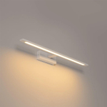 QAZQA Jerre wandlamp - 62x13.5x5.5cm - incl. LED - IP44 - mat wit SW1187245