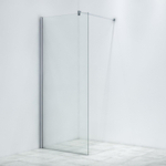 Saniclass Bellini Douche à l'italienne 90x200cm profil chromé et verre de sécurité anti-calcaire chrome SW1009