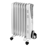 Eurom RAD 1500 Radiateur à huile 1500 watts 24x33x55cm Blanc SW486909