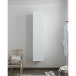 MONDIAZ BEAM Armoire colonne - 160cm - 2 portes - Clay SW410546