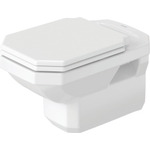 Duravit Serie 1930 wandcloset - 58,5cm - met spoelrand - diepspoel - wit 0293350