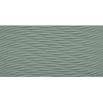 Atlas Concorde 3D Wall Design Vloer- en wandtegel - 79.5x39.7cm - 10mm - gerectificeerd - Twist Sage (Groen) SW1171157
