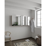 Mondiaz CUBB spiegelkast – 150x70x18 cm – 3 deuren – Smoke SW411337