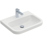 Villeroy & Boch Architectura wastafel - 60x47cm - met kraangat - zonder overloop - White Alpine (glans wit) 1025256