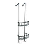 Xellanz Domo étagère de douche suspendue noir mat SW276922