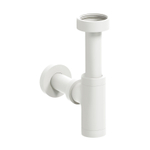 Clou Mini Suk siphon de lavabo 3,8x29cm Blanc mat SW445740