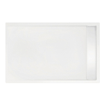 Xenz easy-tray sol de douche 110x90x5cm rectangle acrylique blanc SW379317