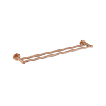 Adema Rise Dubbele Handdoekrek - 60 cm - passend bij Grohe Brushed Warm Sunset SW1472879