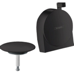 Hansgrohe Exafill Exafill S partie de finition pour système vidage, trop-plein et remplissage noir mat SW297563