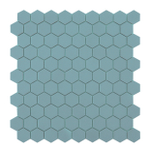 By goof mosaïque hexagonale jade 29.5x29.5cm carrelage mural mosaïque vert mat SW727426