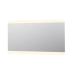 INK SP4 Spiegel - 180x4x80cm - LED onder en boven colour changing - dimbaar - aluminium Zilver SW157943