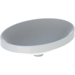 Geberit VARIFORM opbouwwastafel - 55x40cm - zonder kraangat - zonder overloop - wit SW417716