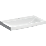 Lavabo Geberit Xeno2 90x48x14cm avec trou de robinet sans trop-plein KeraTect blanc SW417505