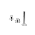Hotbath Ace Badmengkraan - Badrandcombinatie - éénhendel - 2-weg omstel - handdouche - hoogglans chroom SW1117734