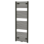 Royal plaza Sorbus r 60X140 N31 735W Recht met midden aansl .mat zwart - deuk in radiator OUTLET UDEN STORE30727