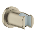 Grohe Rainshower Handdouchehouder - niet verstelbaar - ronde rozet - brushed nickel (nikkel) SW98899