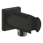 GROHE Rainshower wandaansluitbocht - vierkant - met houder - mat zwart SW1477516