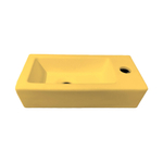 Best Design farnetta fontein rechts 37 x 18 x 9 cm mat-geel geel mat SW976244