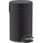 Hansgrohe Addstoris Pedaalemmer - softclose - 3 liter - mat zwart SW651524