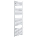 Wiesbaden Elara sierradiator wit 181.7x45cm midden onder aansluiting SW95999