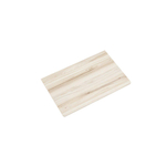 Saniclass Tops Topblad - 60x1.2x46cm - afgeronde hoeken - licht eiken SW910980