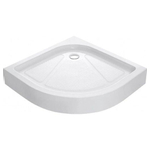 Saniclass Casus Receveur de douche 80x80x15cm quart de rond blanc SW653931