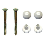 De Beer set de fixation combi bec croix 6x60mm blanc galvanisé GA76243