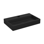 Clou Mini Wash Me lave-mains 38x24cm trou de robinet Céramique Noir mat SW9309