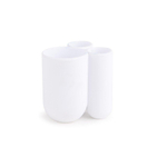 Umbra Touch porte-brosses à dents 10x8x10cm Polyester Blanc SW539226