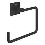 Grohe Start Cube QuickFix Anneau porte-serviette - 18.8cm - carré - Noir mat SW1126351