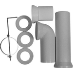 Duravit Vario afvoer - voor horizontaal en verticaal aansl.7-24 cm - wit 0293709