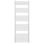 Belrad Radiateur sèche-serviettes - raccordement central - 180x50cm - 821 Watt - Blanc SW1152384