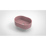 Arcqua Case Vasque à poser Ovale 40x28cm Rose mat SW767317