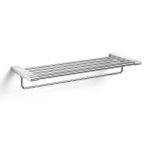 Zack Atore Barre porte-serviettes 64x9.5x23.5cm inox satiné mat SW277545