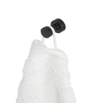 Geesa Nemox Patère porte-serviettes Noir SW104294