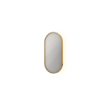 INK SP21 miroir – ovale – 40 x 80 cm – LED indirecte – chauffage de miroir – Or mat SW693164