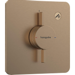 Hansgrohe DuoTurn Q Inbouwkraan - voor 1 functie - geborsteld brons SW918574