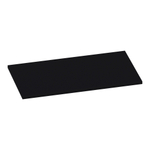 BRAUER Ocean Slim plateau - 80x46x2cm - noir mat SW445596